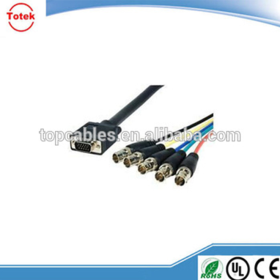 Factory direct sell vga to 5 bnc cable